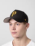 Бейсболка 47 BRAND арт. B-REPDT20WBP-BK Pittsburgh Pirates MLB (черный)